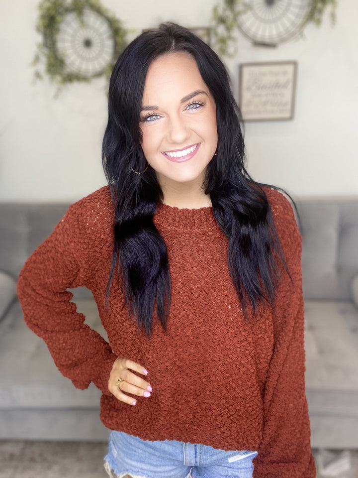 LD STEAL 13-Popcorn Pullover