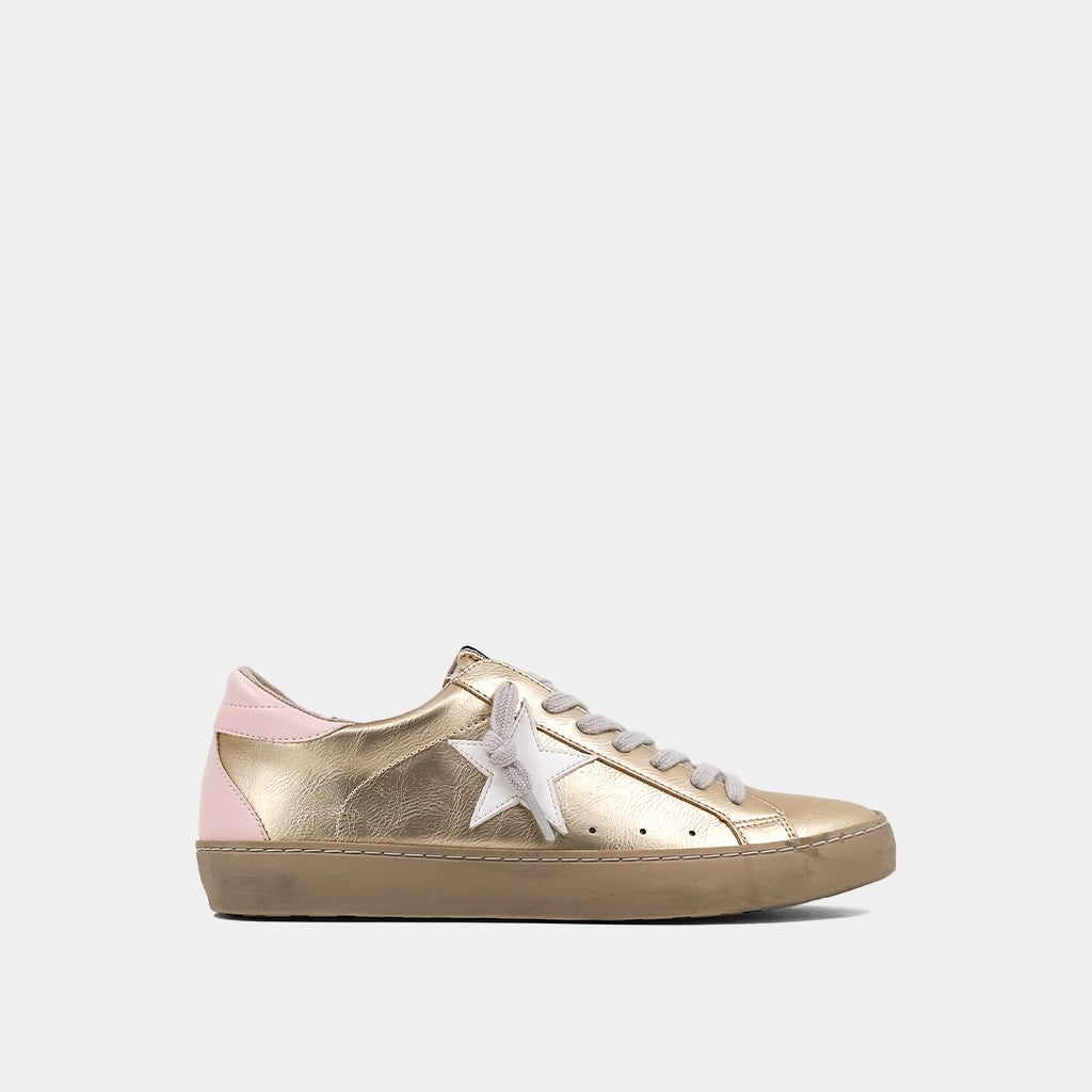 The Metallic Gold Paula Sneaks
