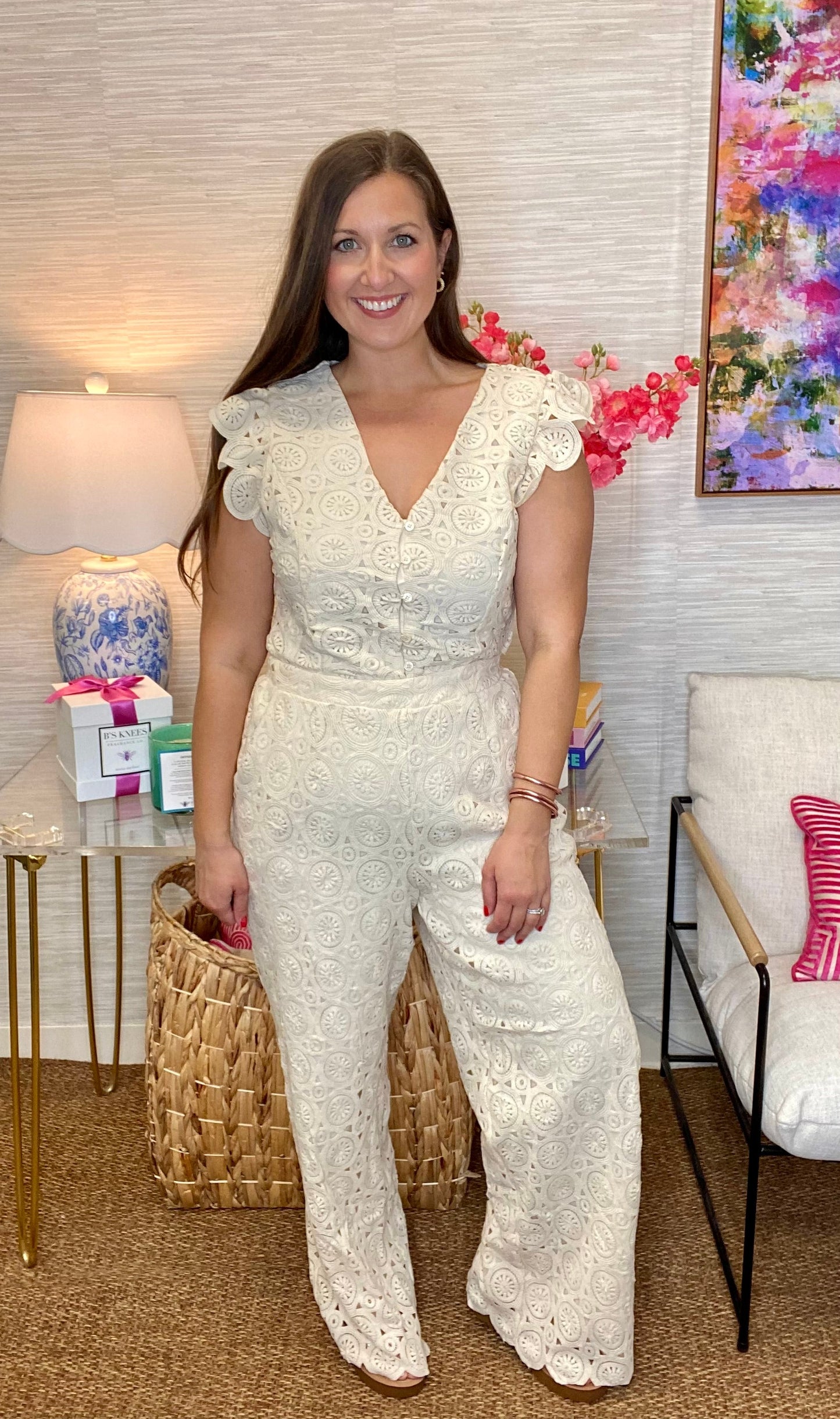 The Crochet Jumpsuit-2 Colors