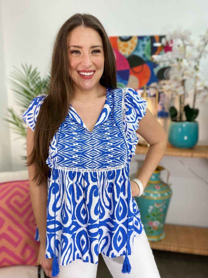 The Kerrville Top in Blue