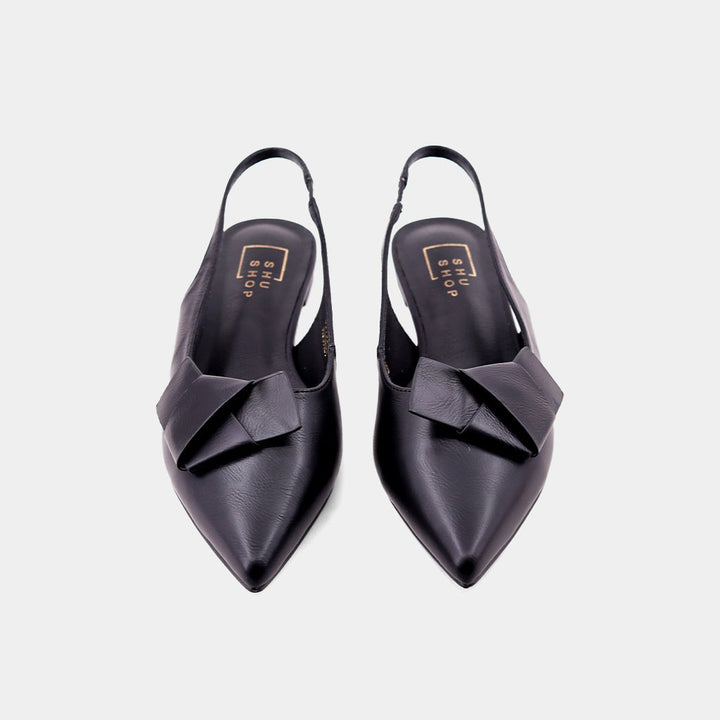 The Black Audrey Flats