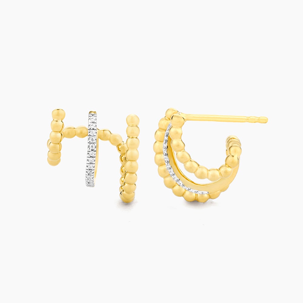 ES Chart Your Course Hoop Earrings
