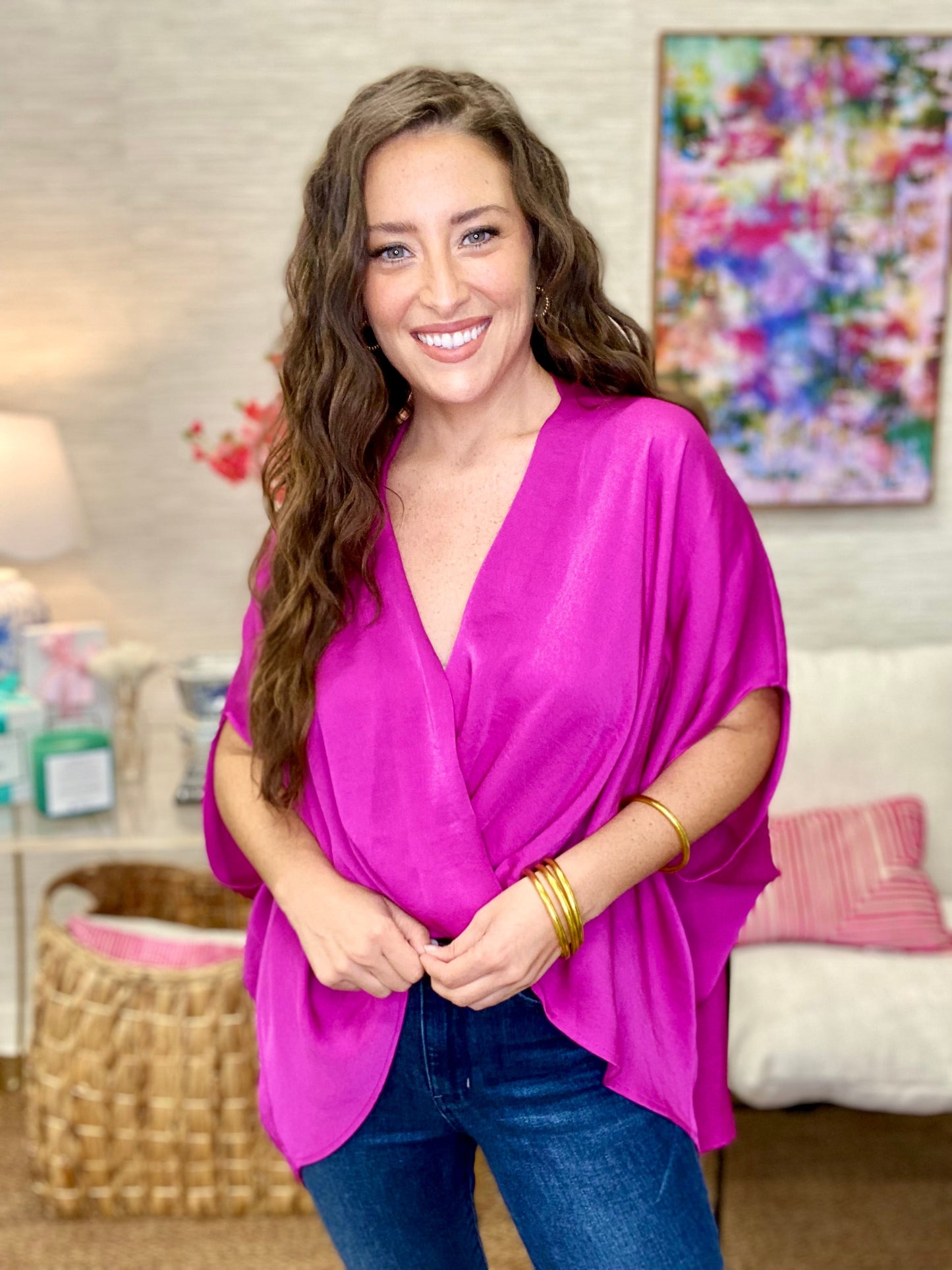The Silk Divine Top - 4 Colors