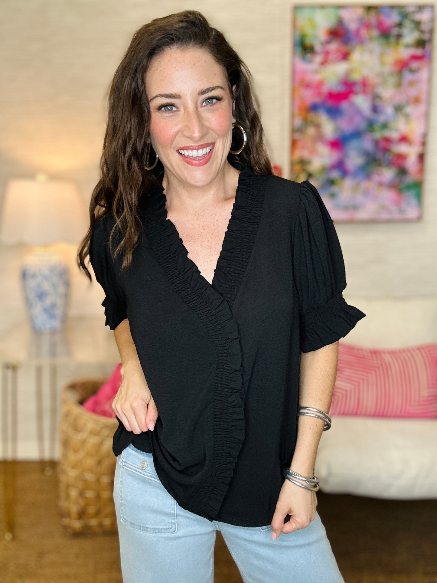 The Eliza Top-6 Colors