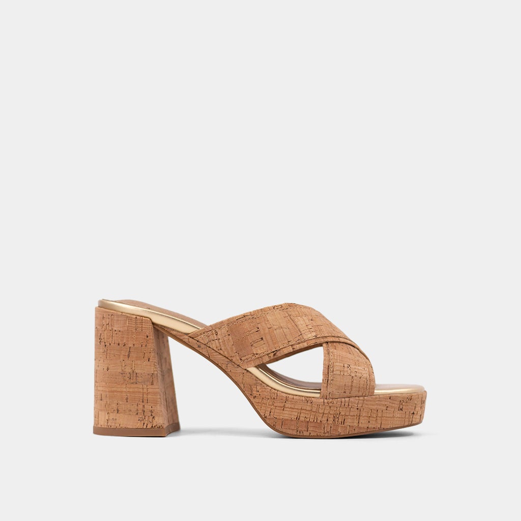 The Cork Eleanor Heels