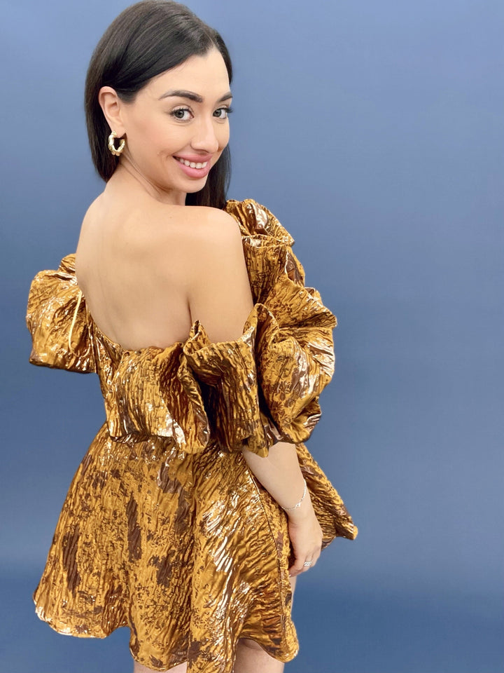 The Bronze Caroline Dress