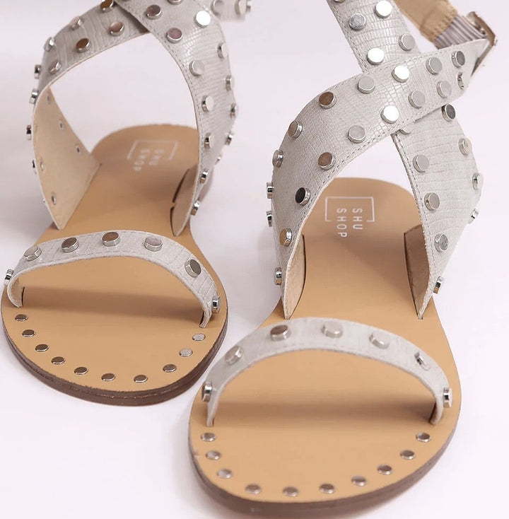 The Studded Wrap Sandals-3 Colors