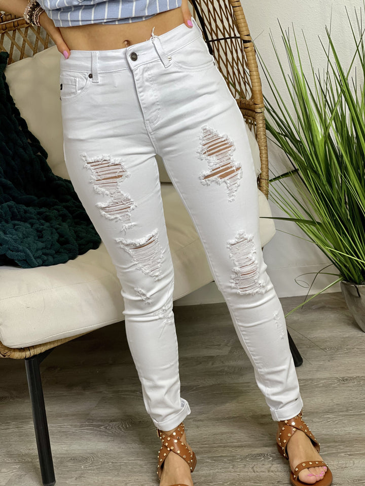 The Winnie White Skinnies