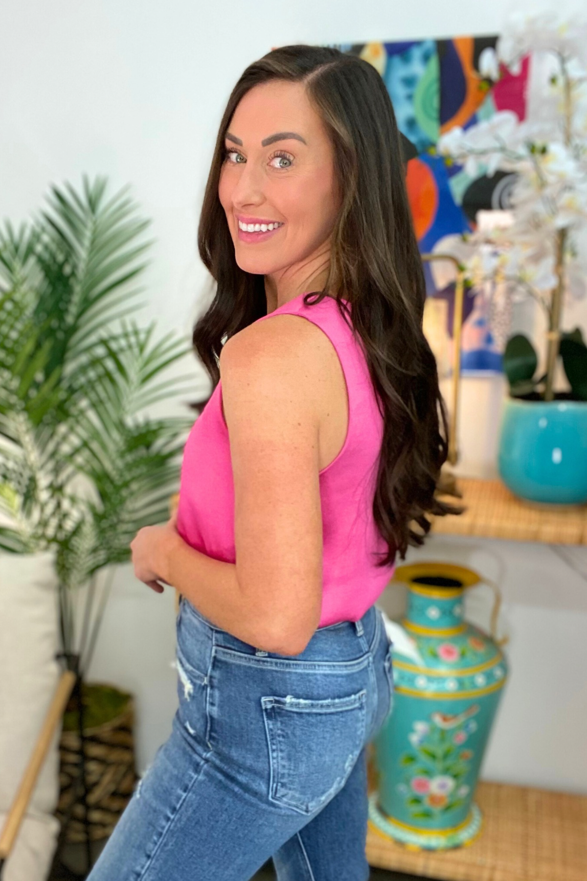 The Tyche V Crop in 4 Colors