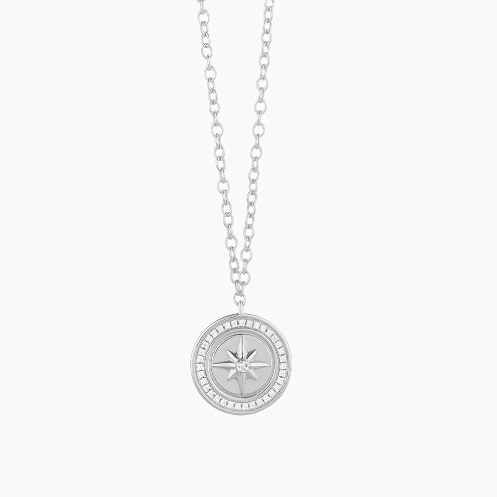 ES Your Own Path Compass Pendant Necklace