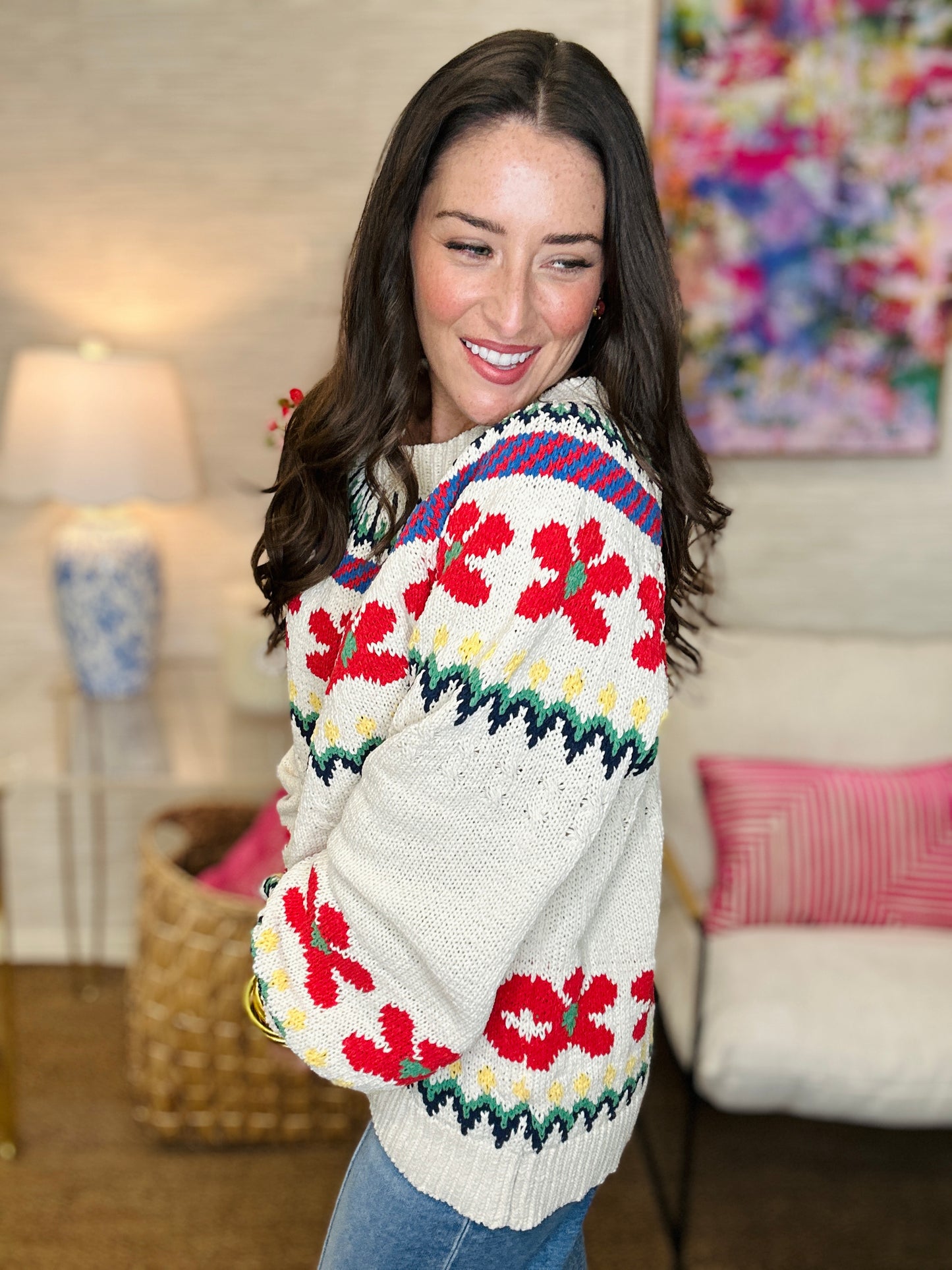 The Iconic Peaks Sweater