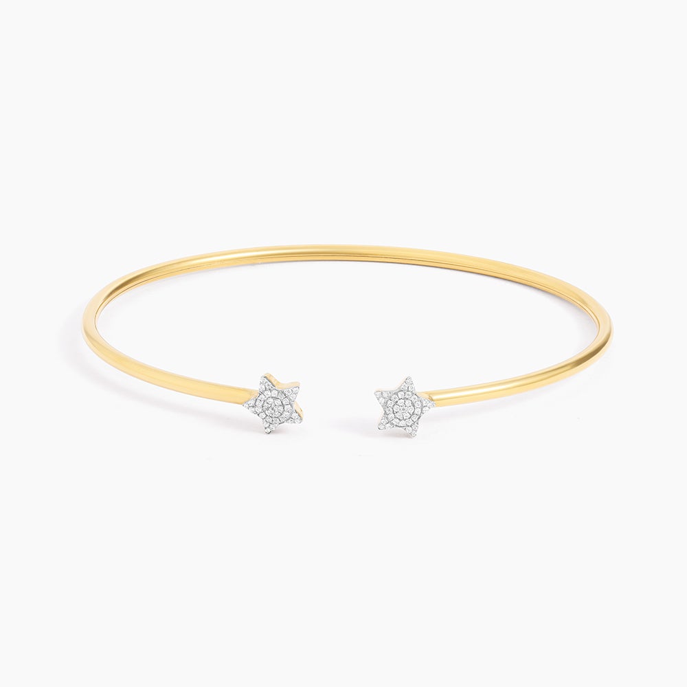 ES Twin Stars Cuff Bracelet