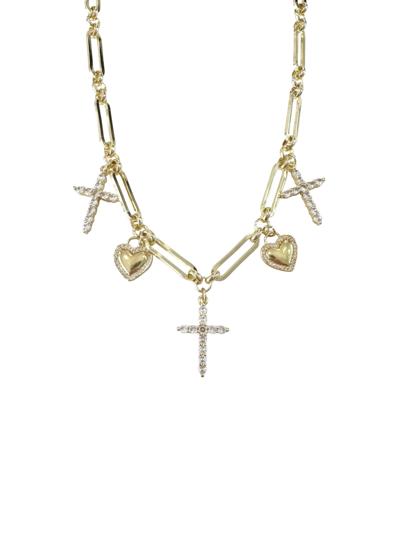 The Multi Cross Necklace