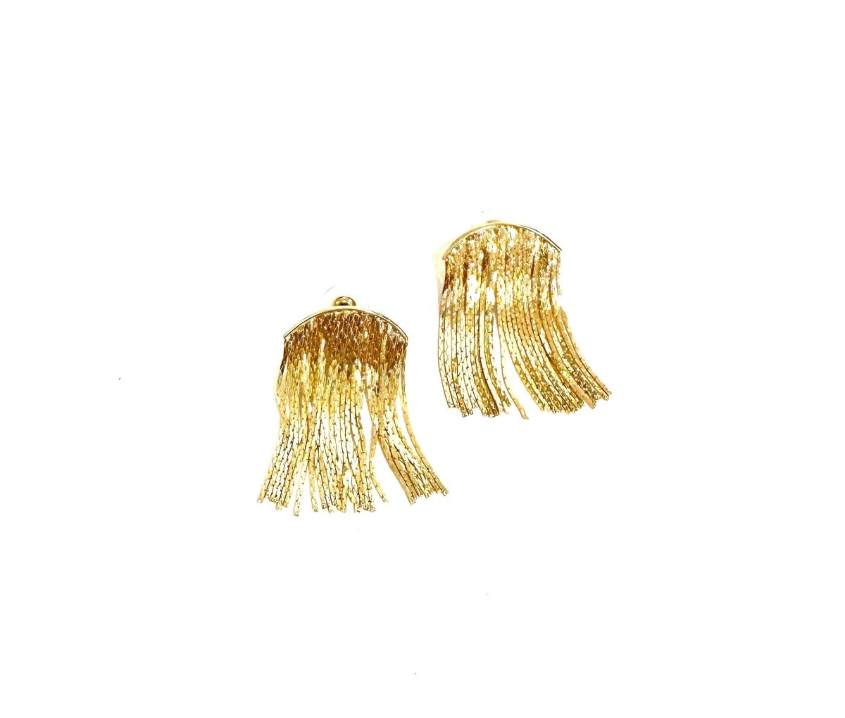 The Golden Fringe Earrings