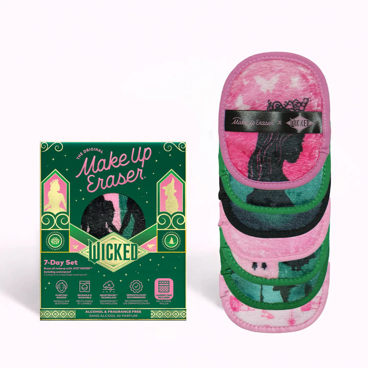 The Wicked 7-Day Makeup Eraser Gift Set