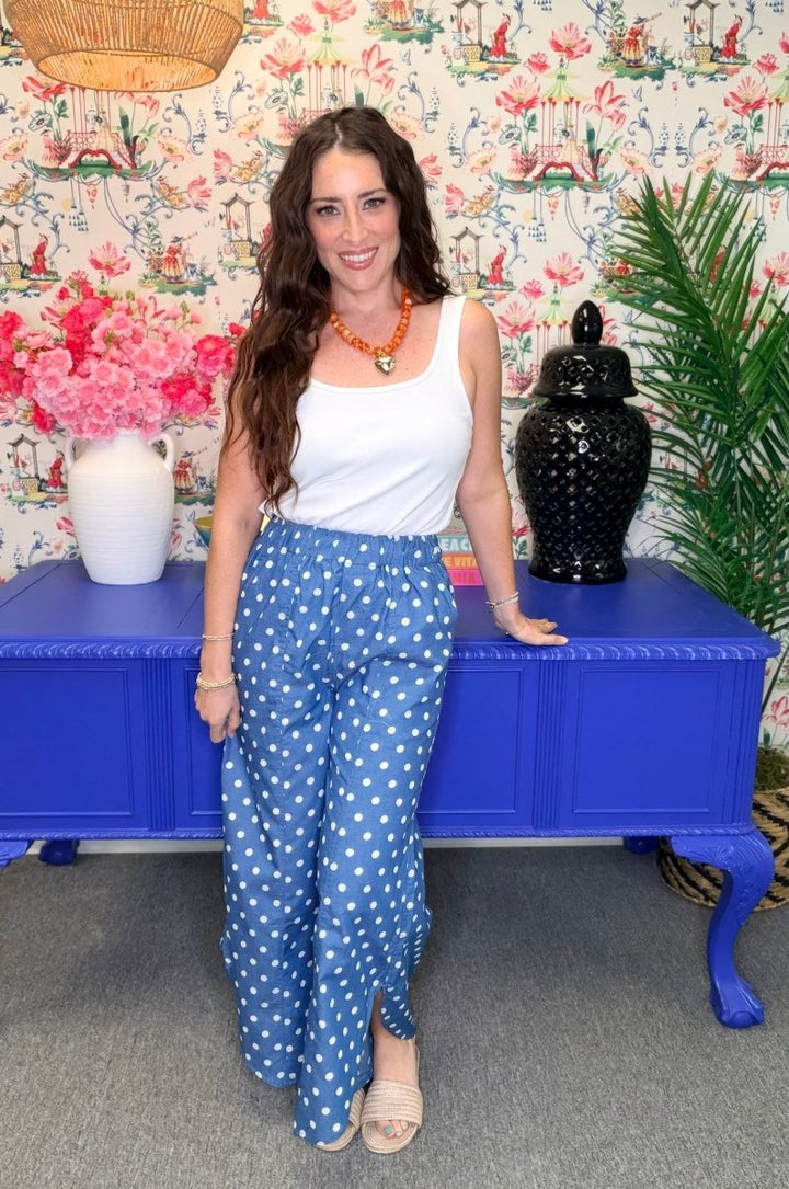 The Loverboy Pants in Polkadots