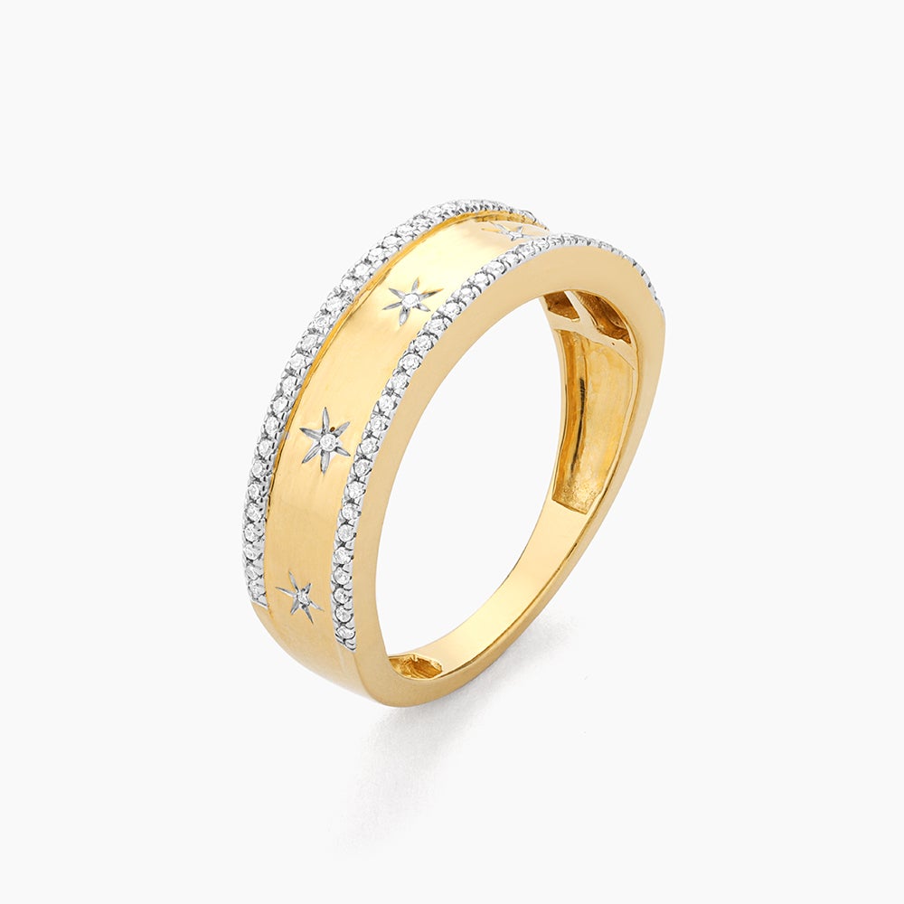 ES Starry Eyed Stackable Ring