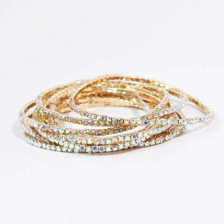 The Crystal Bracelet Set