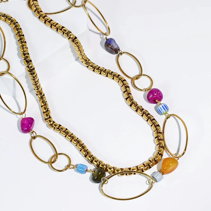 The In The Moment Double Layered Necklace