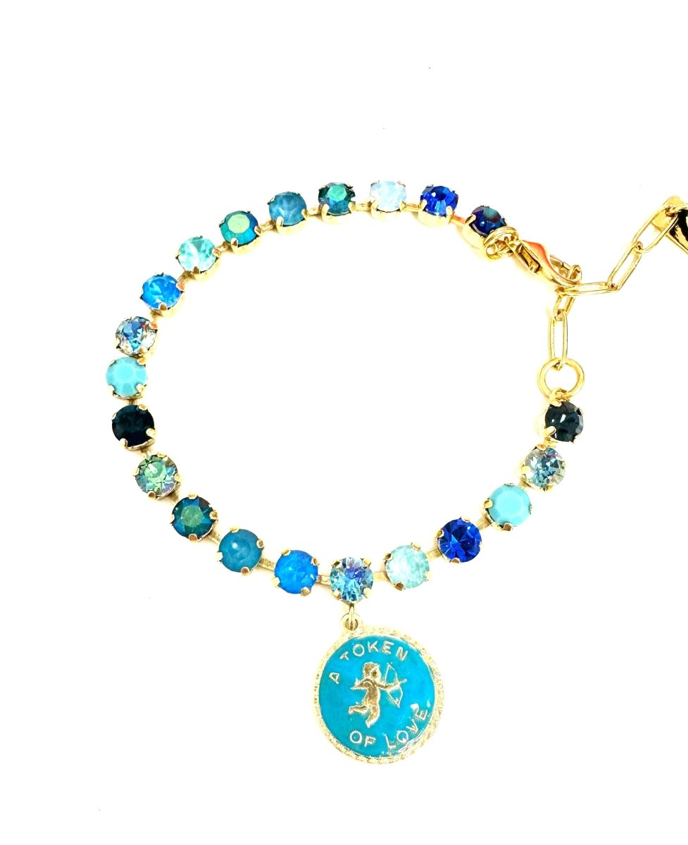 TOVA Love Token Anklet