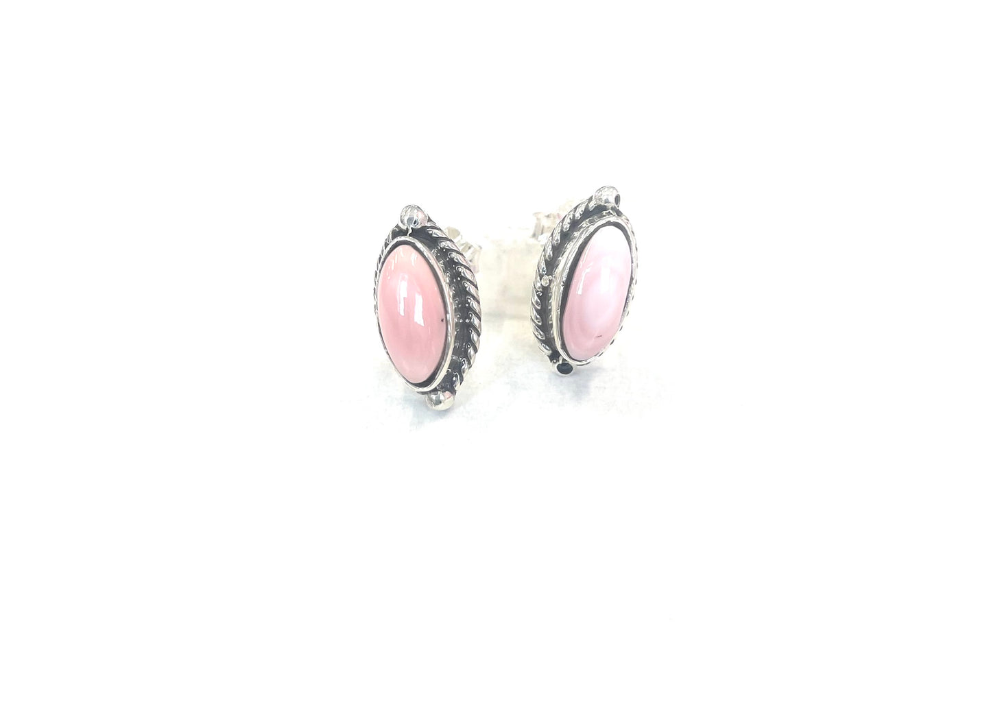 Bucky Belin Navajo Sterling Conch Studs