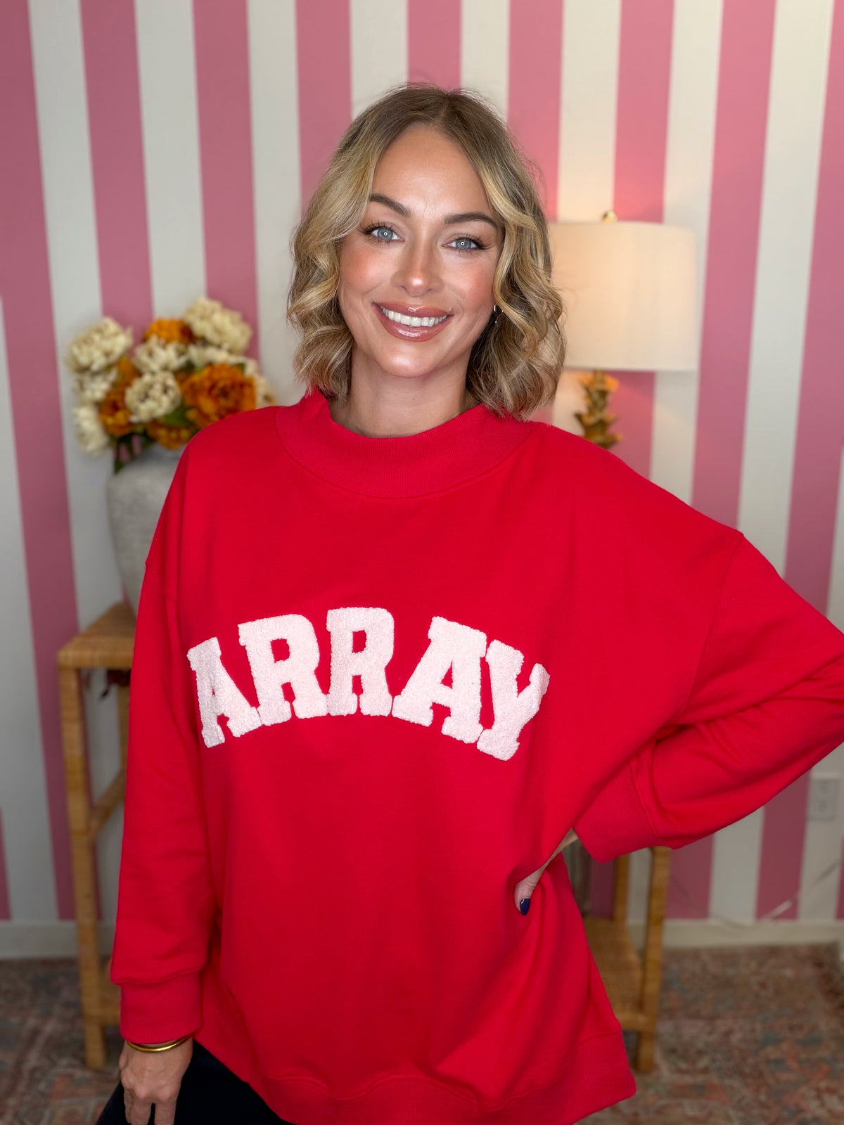 The Mock Array Pullover-2 Colors