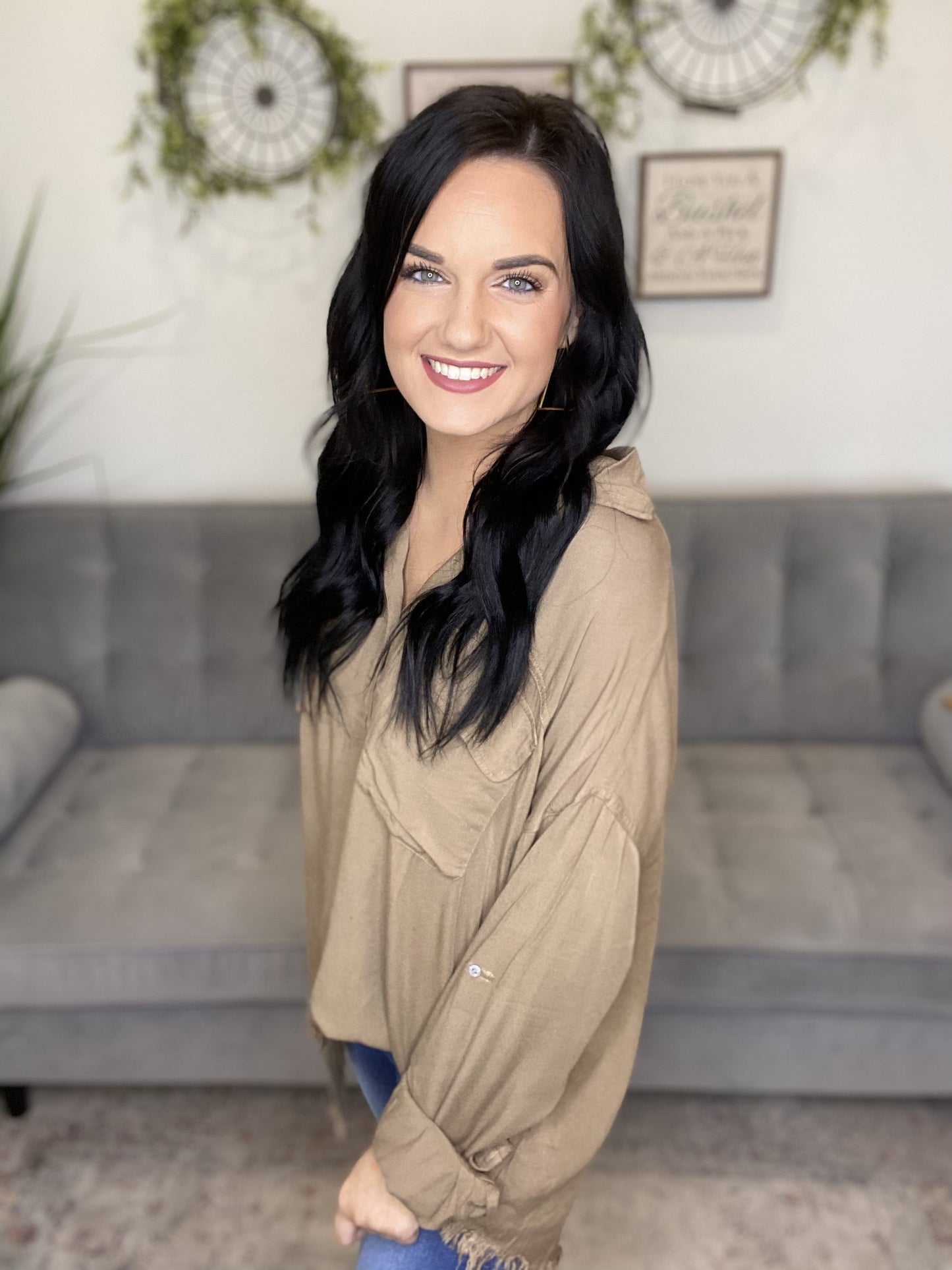 The Dusty Beach Top in 4 Colors-All Sizes