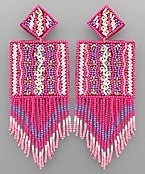 The Diamond Fringe Earrings-3 Colors