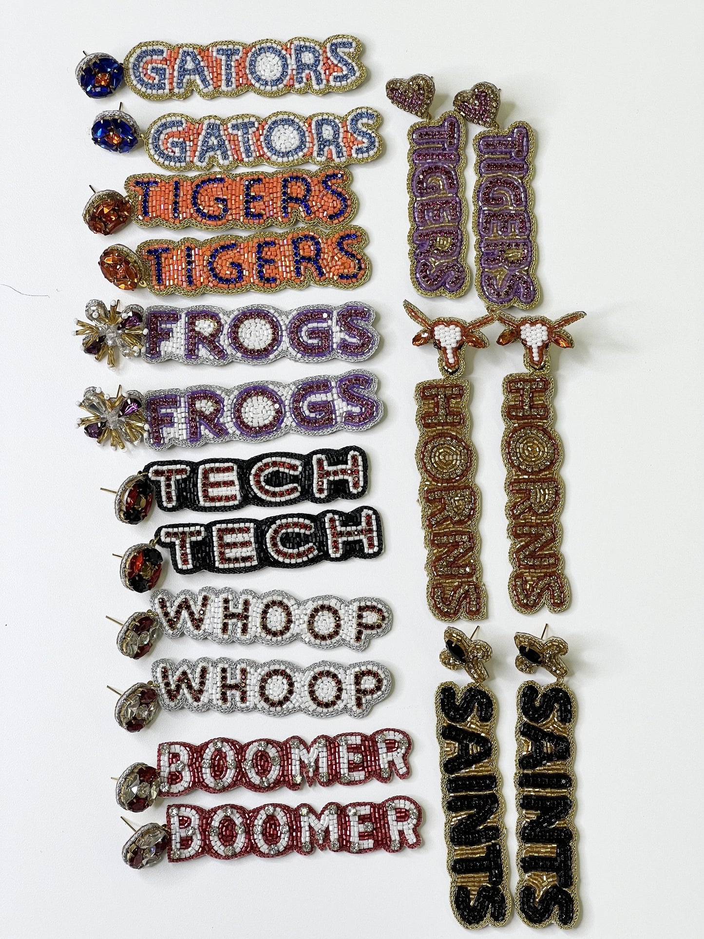 Game Day Drop Earrings-Lots