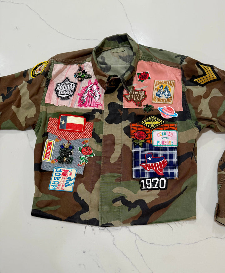 One of a Kind Vintage Camo Jackets