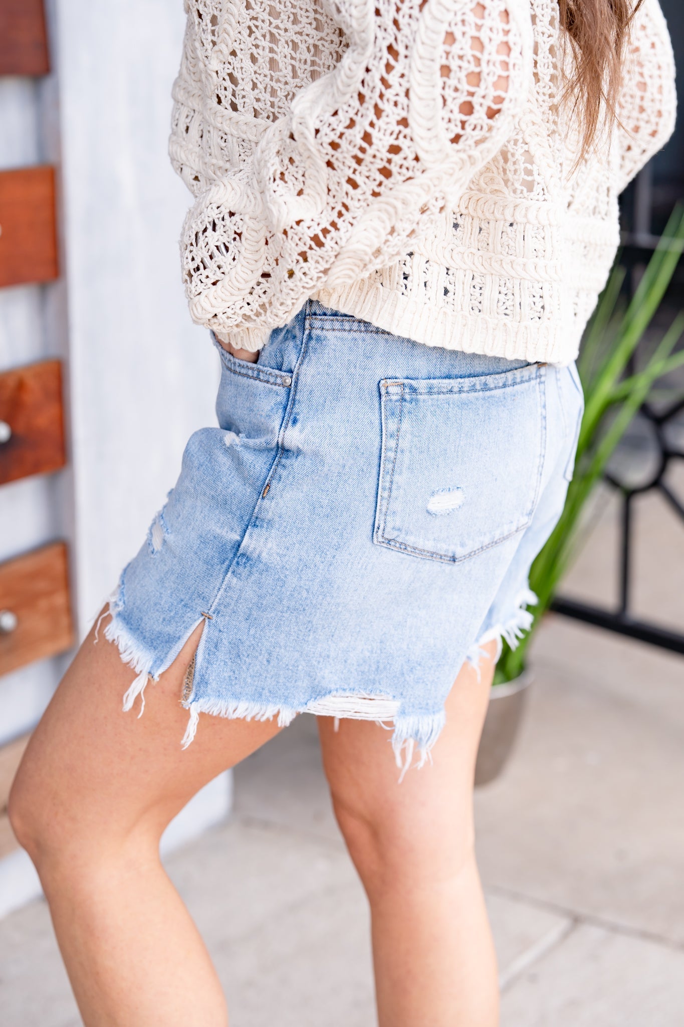 The Mica Boyfriend Shorts