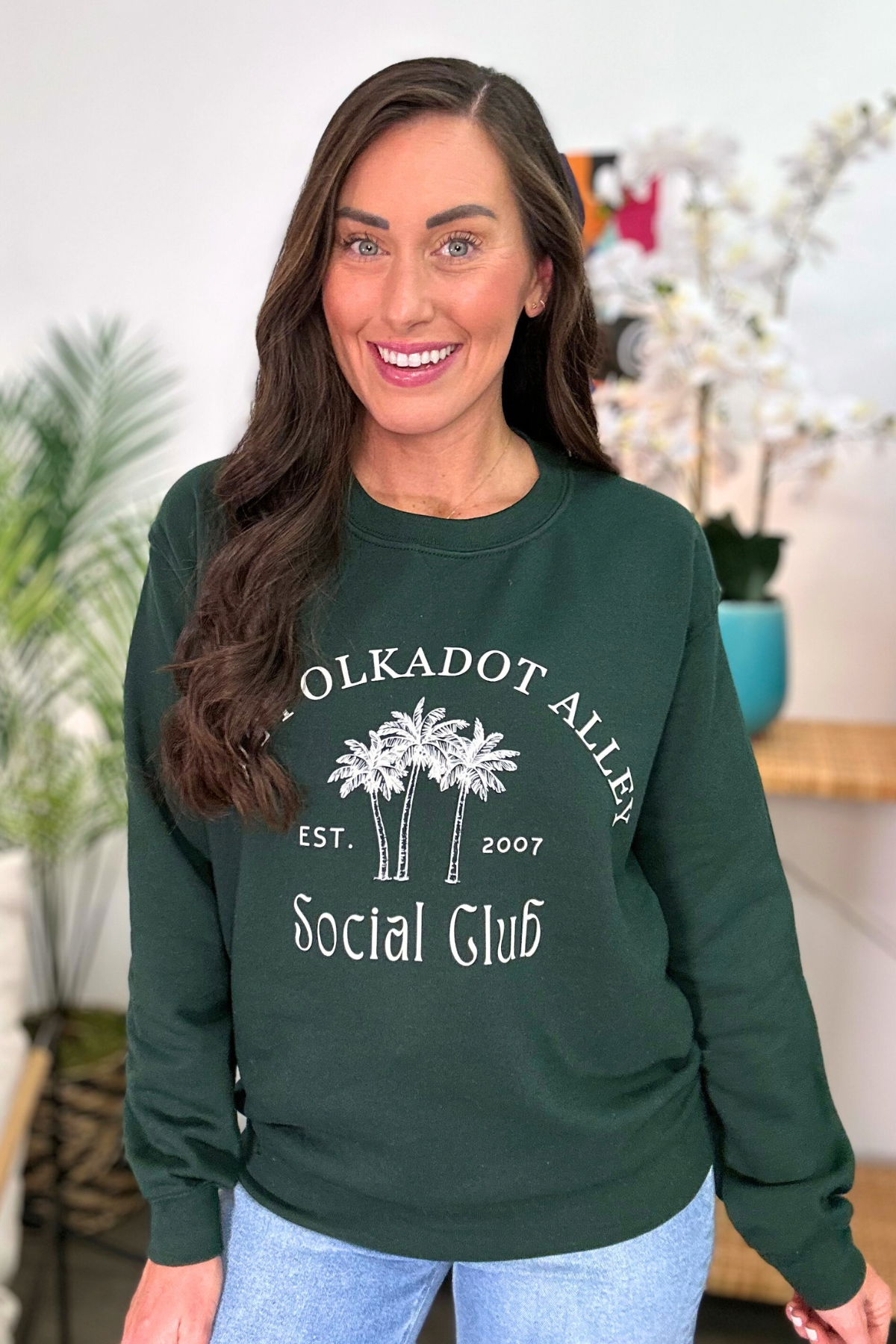 PDA Social Club Pullover in Green