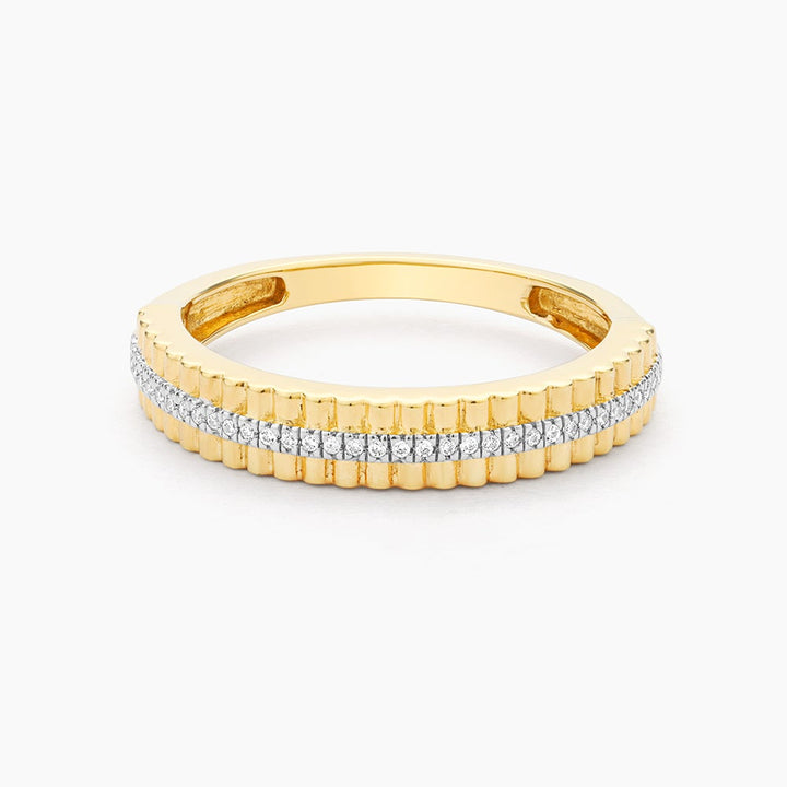 ES Groovy Bar Stackable Ring