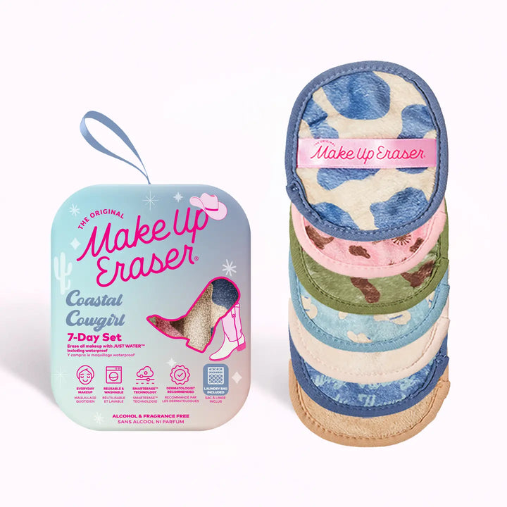 The Coastal Cowgirl 7-Day Makeup Eraser Set
