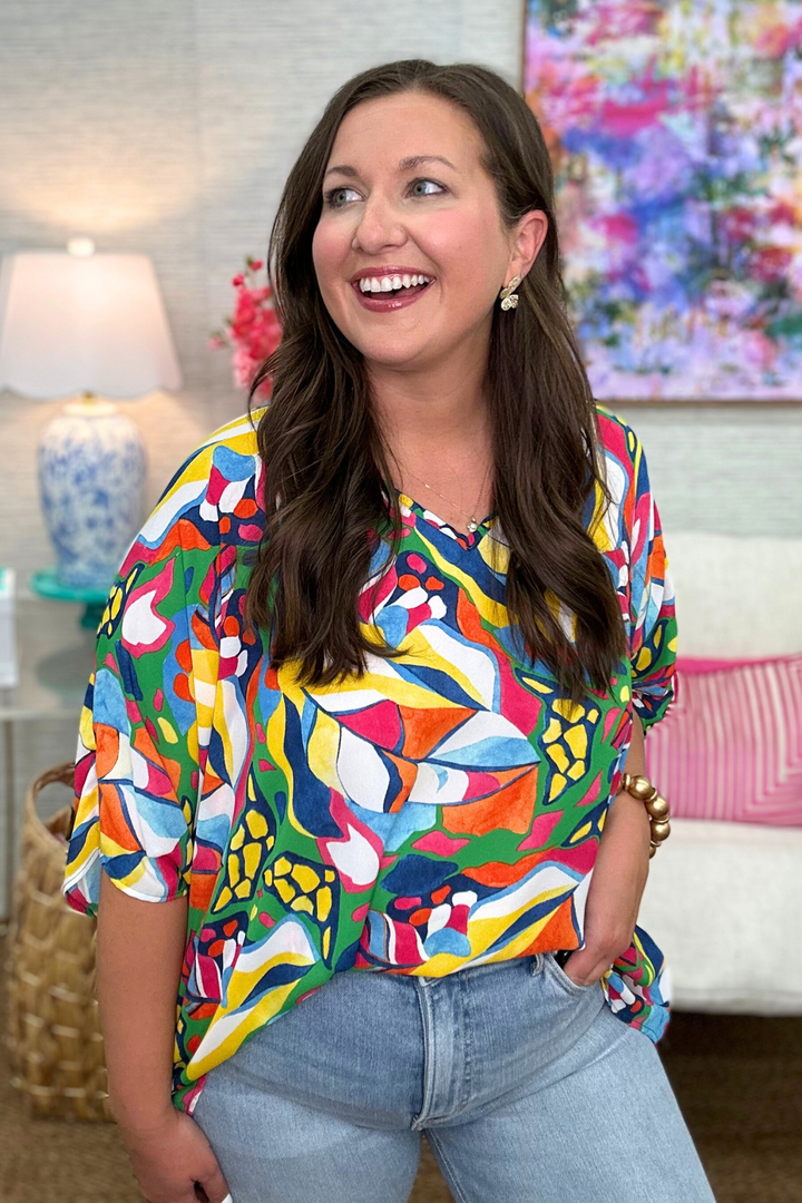 The Running Wild Poncho Top