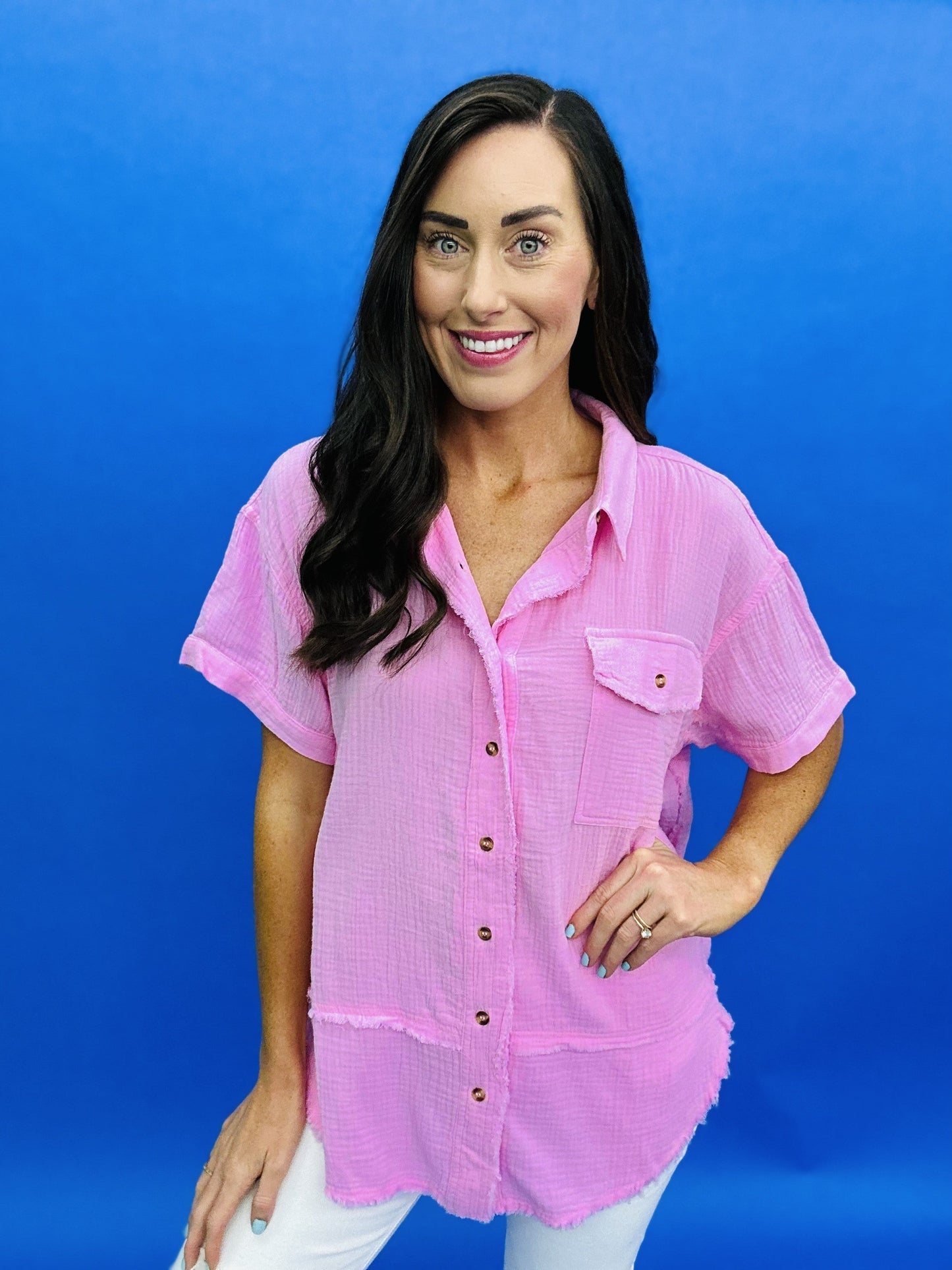 The Cotton Gauze Top - 3 Colors/AS