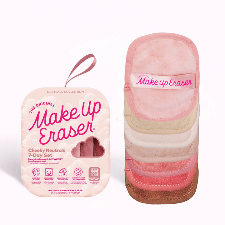 The Sweet Cheeks 7-Day Makeup Eraser Set