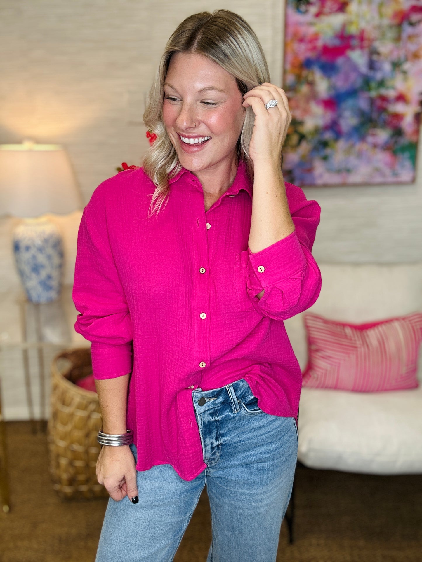 The Gia Gauze Top-5 Colors-AS