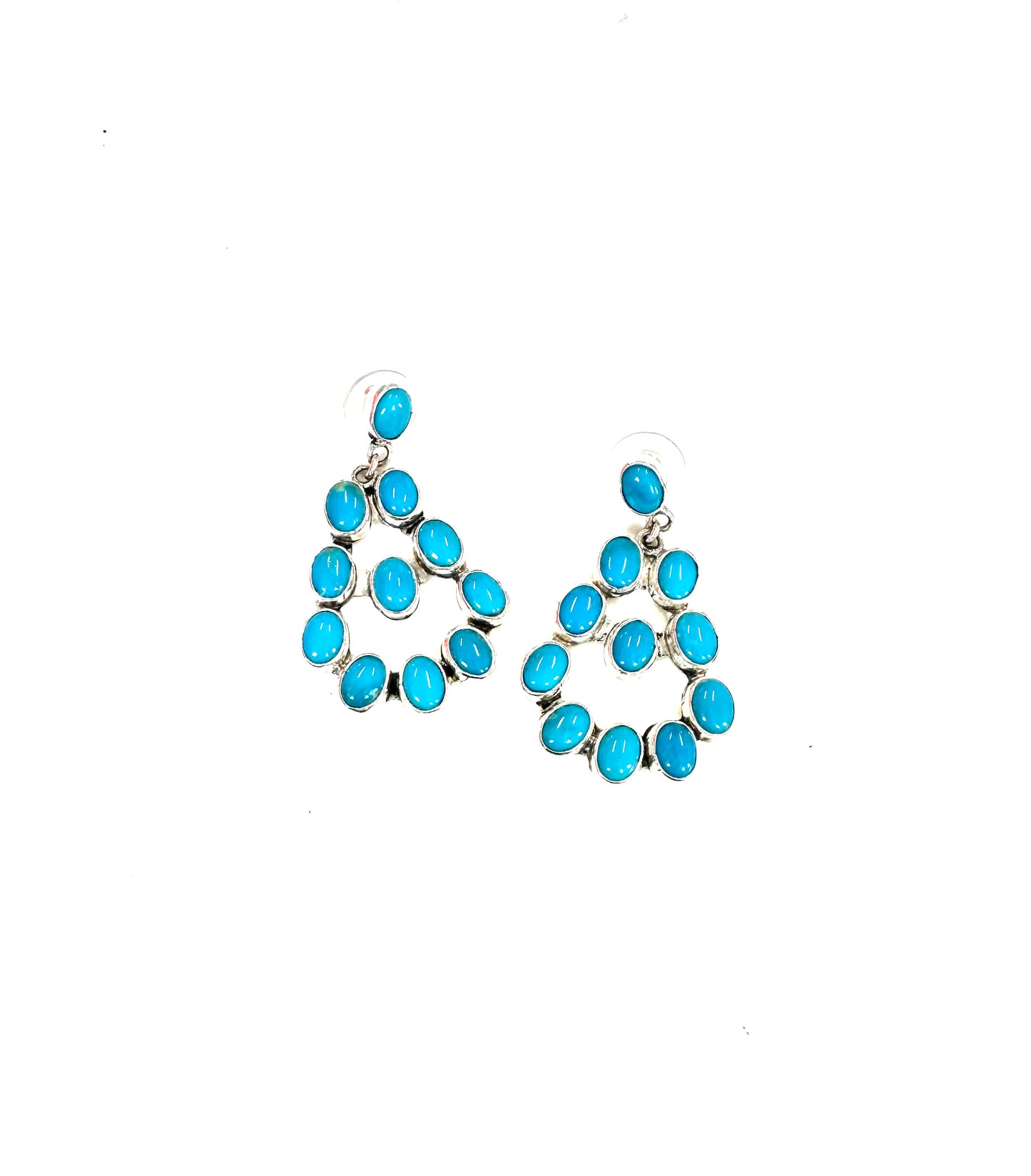 Ashley's AMS Sterling and Turquoise Earrings