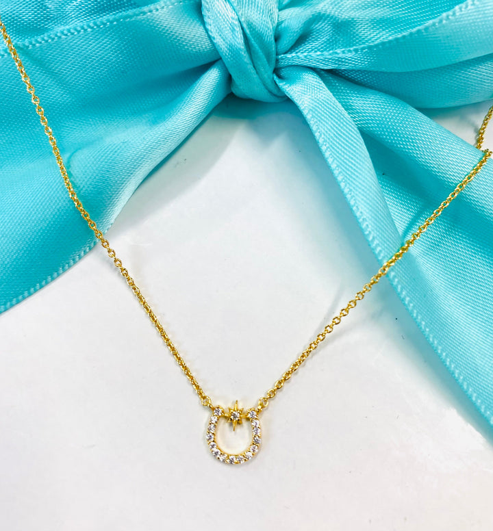 The Tai Horseshoe Starburst Necklace