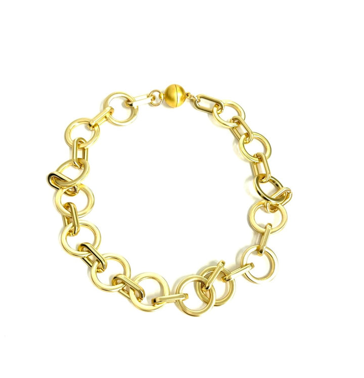The Matte Circle Charm Magic Necklace
