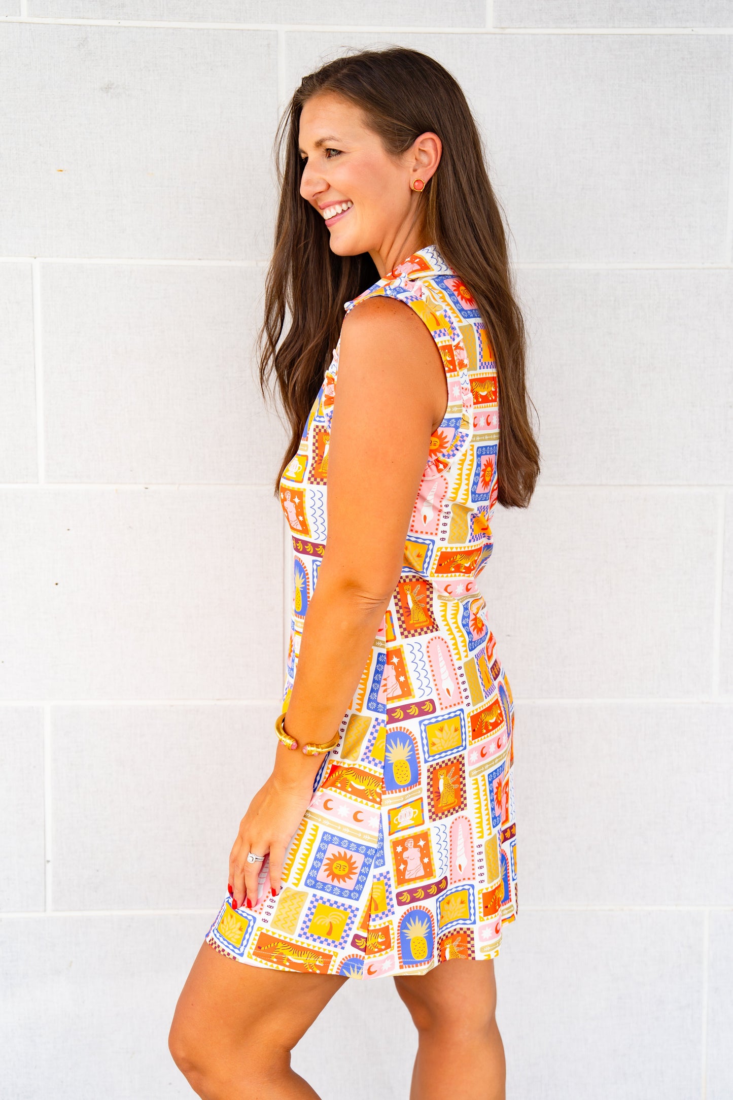 The Buckley David Dress In Passport/AS