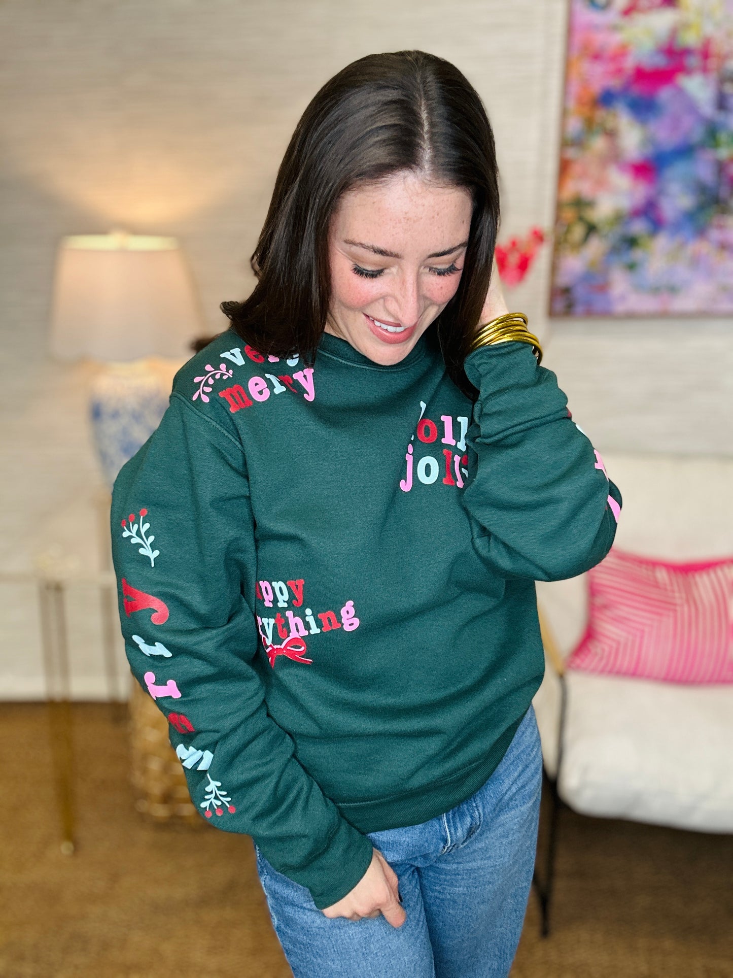 Holly Merry Everything Sweatshirt