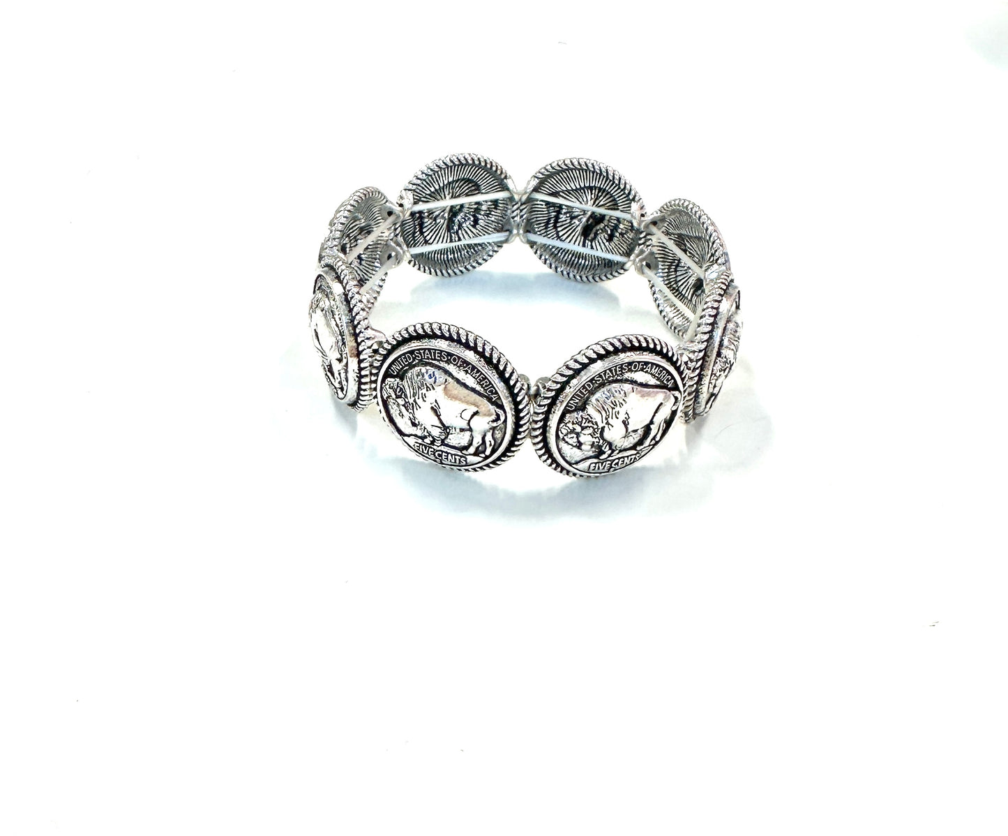 The Buffalo Coin Bracelet