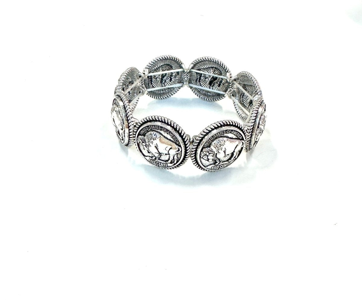 The Buffalo Coin Bracelet