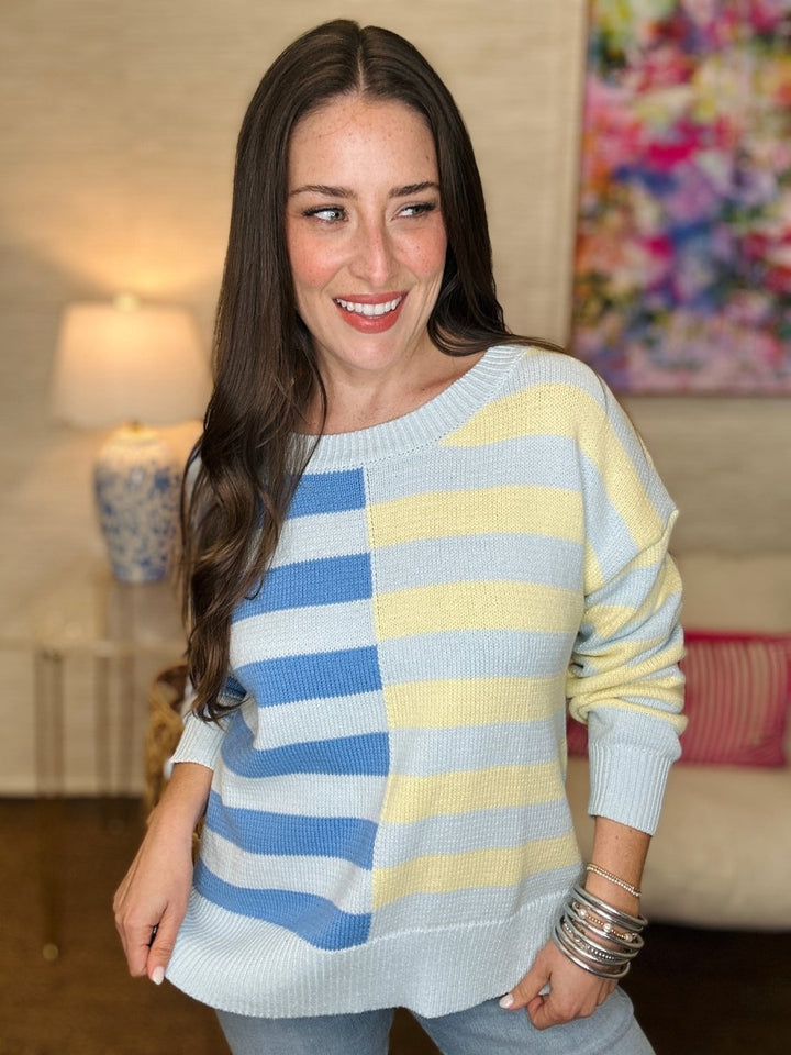 The Half & Half Sweater-AS