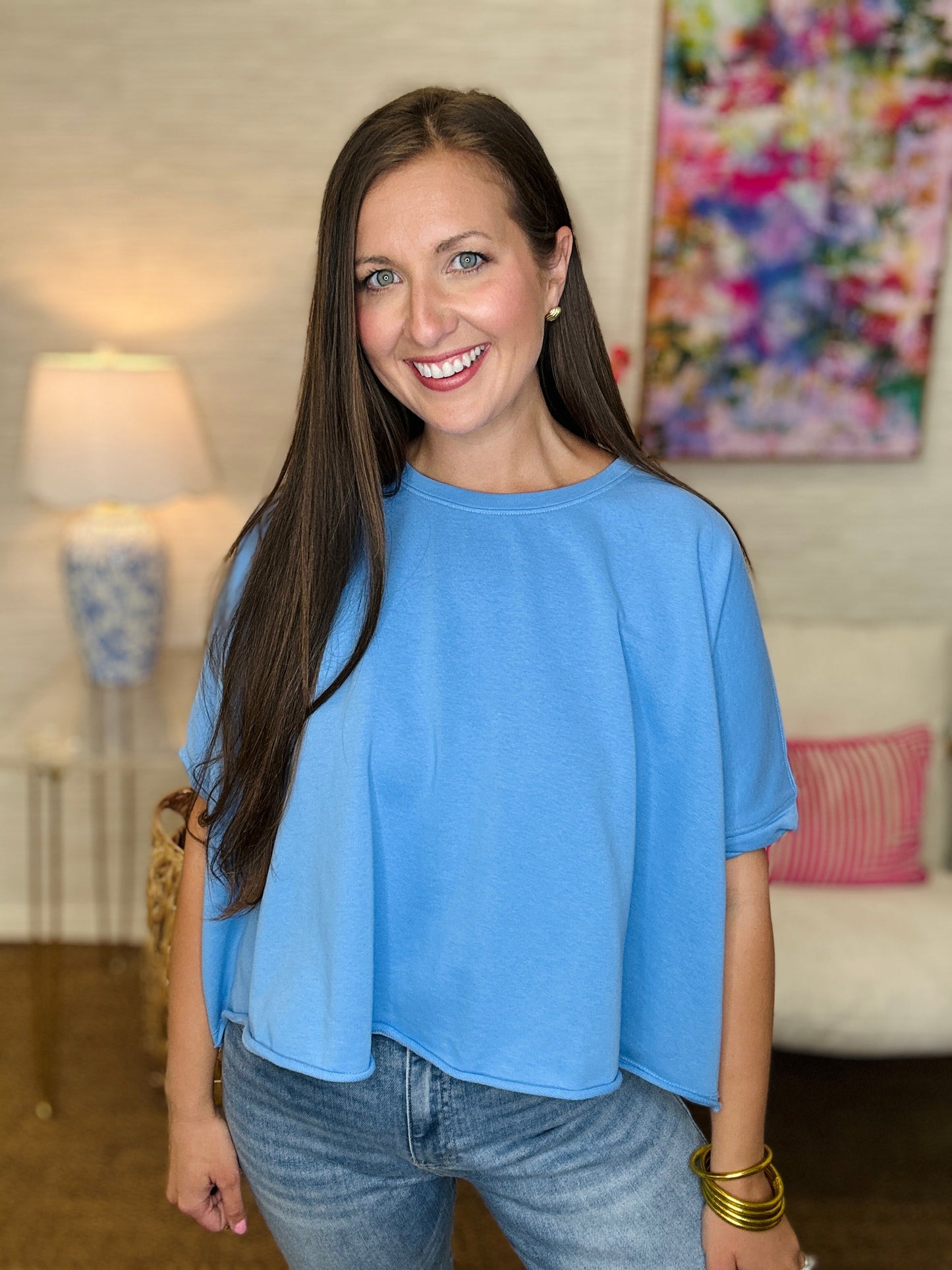 The Twist Cuff Top in 4 Colors