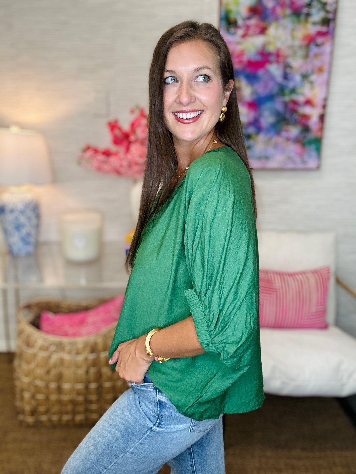 The Mindful Top in Fern