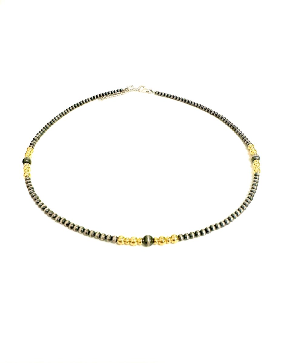 The Sterling and 14k Gold Plated Necklace