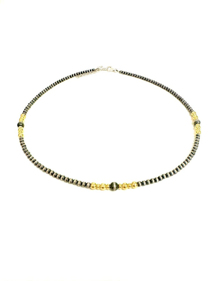 The Sterling and 14k Gold Plated Necklace